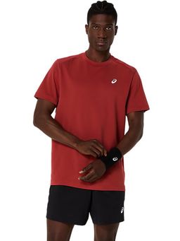 ASICS - Mens Tennis T-Shirt Red