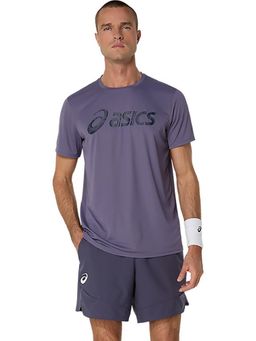 ASICS - Mens Tennis T-Shirt Purple