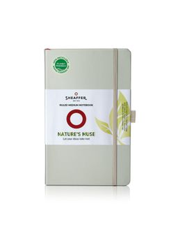 Sheaffer - Natures Muse 90 GSM Eco-Friendly Hardbound Medium Notebook - Light Grey