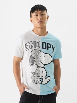 The Souled Store - Official Peanuts- Snoop Men T-Shirt