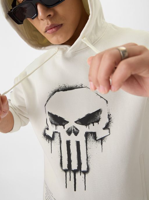 Buy The Souled Store Official Punisher- Vigilante Men Oversized
