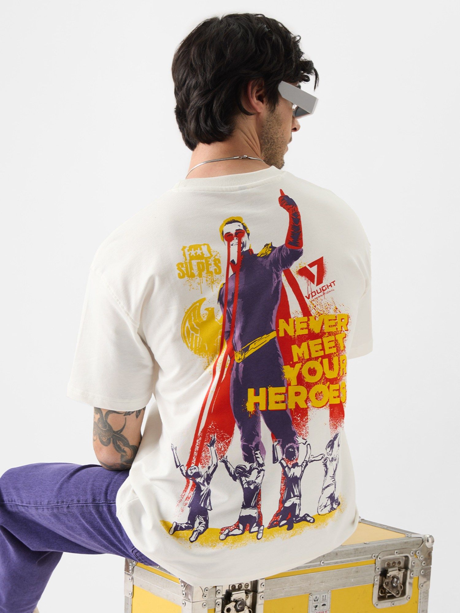 Buy The Souled Store Official The Boys- Never Meet Your Heroes Men