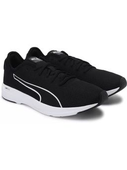 Puma - Men Adult Accent Black White Walking Shoes
