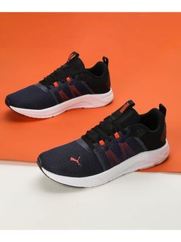 Puma - Men Calit Black Hot Heat Navy Running Shoes