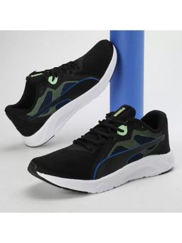 Puma - Men Seriah Black Spring Fern Racing Blue Running Shoes