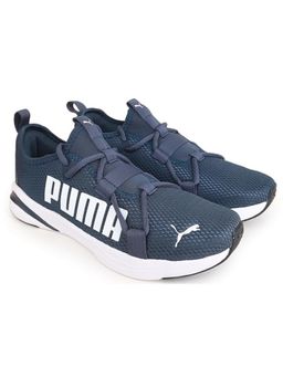 Puma - Men Softride Rift Runlyn Slipon Dark Night White Running Shoes