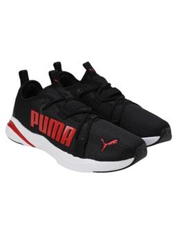 Puma - Men Softride Rift Runlyn Black for All Time Red Running Shoes