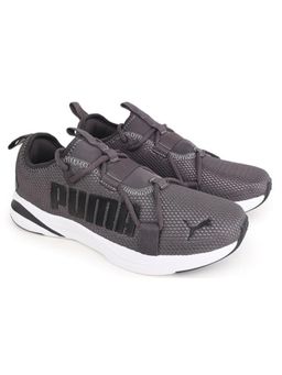 Puma - Men Softride Rift Runlyn Slipon Grey Black Running Shoes