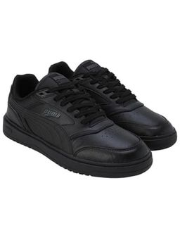 Puma - Men Adult Doublecourt Black Shadow Grey Sneakers