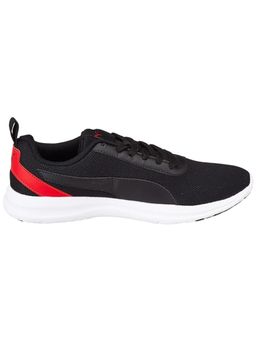 Puma - Men Zelus Black High Risk Red White Sneakers