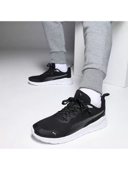 Puma - Men Altas Black High Rise White Sneakers