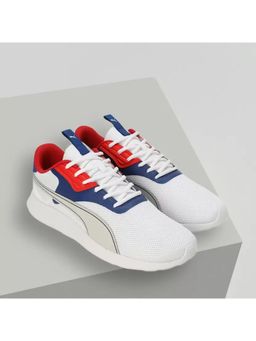 Puma - Men Levitex White Clyde Royal for All Time Red Sneakers