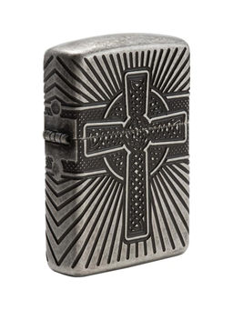 Zippo - Armor Celtic Cross Design Windproof Pocket Lighter
