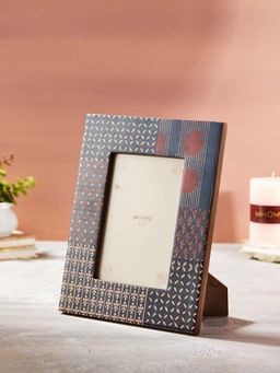 Fabindia - Blue Parthiv Wooden Photo Frame