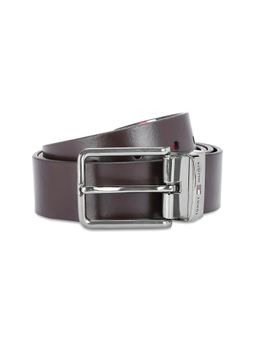 Tommy Hilfiger - Benvolio Men Leather Reversible Belt - Brown & Black