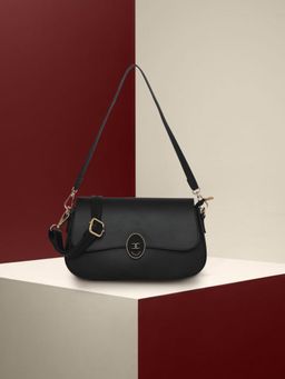 ESBEDA - Black Belleza Sling Bag with Detachable Strap