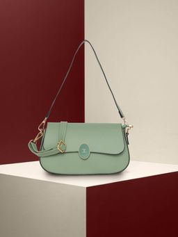 ESBEDA - Green Pista Belleza Sling Bag with Detachable Strap