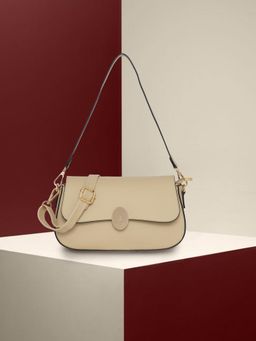 ESBEDA - Beige Belleza Sling Bag with Detachable Strap