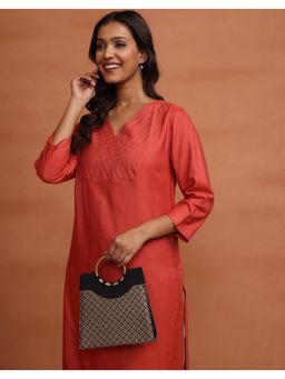 Fabindia - Black Clutch (L)