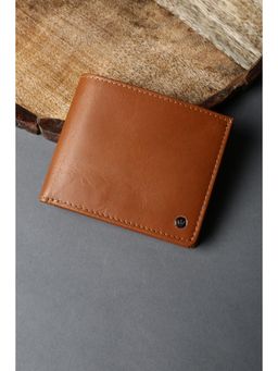 Louis Philippe - Tan Textured Bifold Multicard Wallet