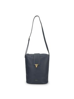 WOODLAND - Casualwear Navy Blue Leather Handbag
