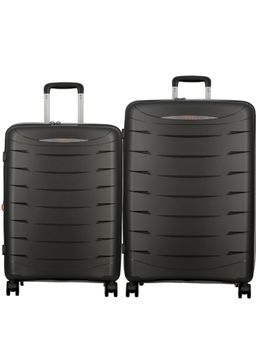 JUMP - Furano2 Black Hard Trolley Bags (Pack of 2)