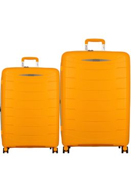 JUMP - Furano2 Yellow Hard Trolley Bags (Pack of 2)