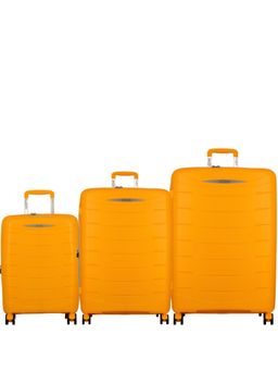 JUMP - Furano2 Yellow Hard Trolley Bags (Pack of 3)