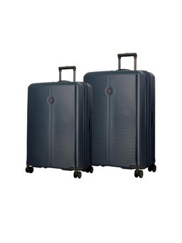 JUMP - Hendaye Navy Blue Hard Check-In Trolley Bags (Pack of 2)