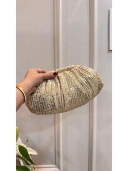 BOXWISH BY BHUMIKA - Gold Embellished Clutch