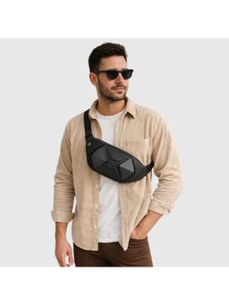 THE HOLISTIK - Black X-Core Crossbody Bag