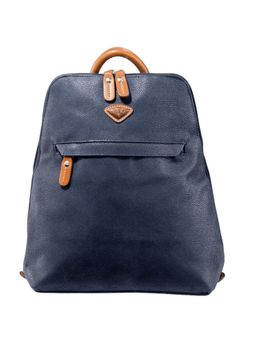 JUMP - Uppsala Flat Soft Navy Blue Backpack (S)