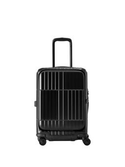 DEPARTURE - The Vista Brakes Black Hard Trolley Bag (S)
