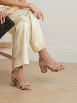 Lemon & Pepper - Peach Casual Sandal Heels