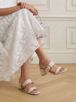 Lemon & Pepper - Cream Casual Block Heel Sandals