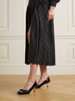 Lemon & Pepper - Black Classic Pump