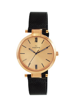 PA Maxima - Attivo Analog Watch for Women in Rose Gold Dial Color
