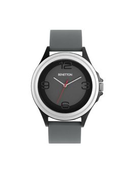 United Colors of Benetton - Men Grey Round Resin Dial Analogue Watch - UWUCG0307 (M)
