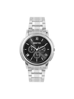 United Colors of Benetton - Men Grey Round Brass Dial Analogue Watch - UWUCG0804 (M)