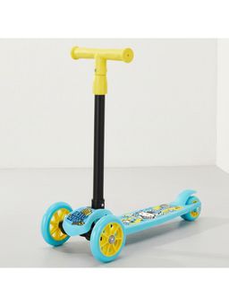 StarAndDaisy - Yellow Plastic Ride On Scooter