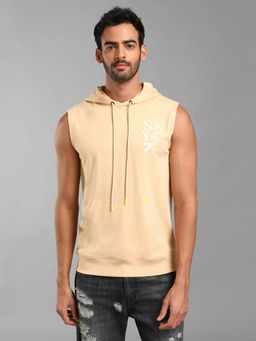 Kazo - Sleeveless Terry Hoodie