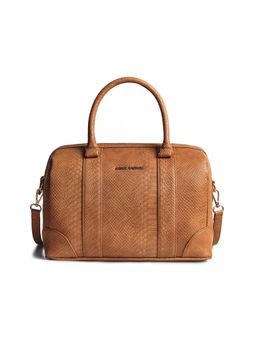 Gauge Machine - Brown Lounge Bowling Handbag Bag