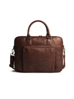 Gauge Machine - Unisex 16 Brown Laptop Messenger Bag