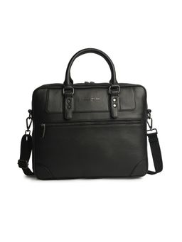 Gauge Machine - Unisex 16 Black Messenger Laptop Bag