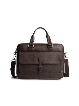 Gauge Machine - Unisex 16 Brown Laptop Messenger Bag