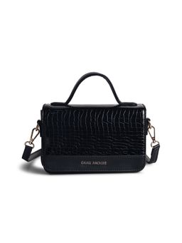 Gauge Machine - Plush Black Sling Hand Bag