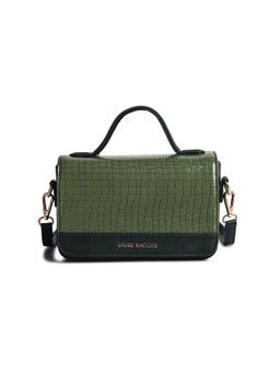 Gauge Machine - Plush Green Sling Hand Bag