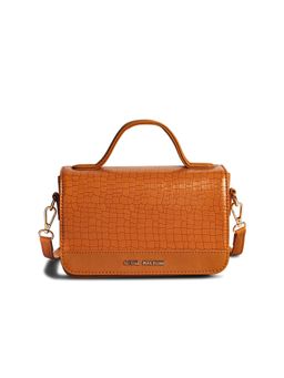 Gauge Machine - Plush Tan Sling Hand Bag