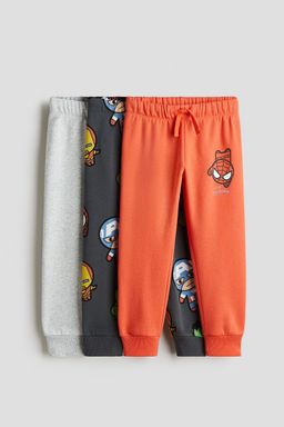 H&M - Boys 3-Pack Printed Joggers