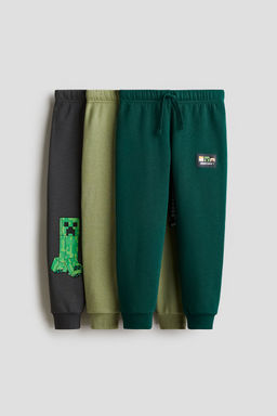 H&M - Boys 3-Pack Printed Joggers
